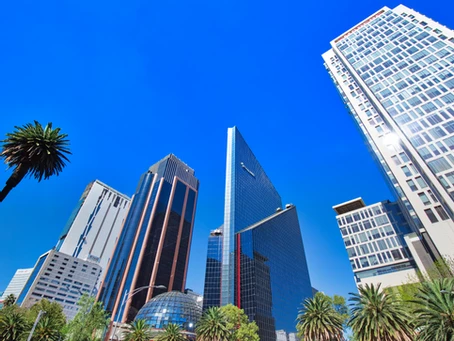 Skyscrapers in California under Blue Sky